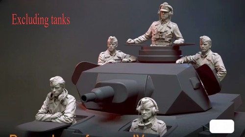 Scale resin figures - 1/32,